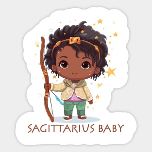 Sagittarius Baby 4 Sticker